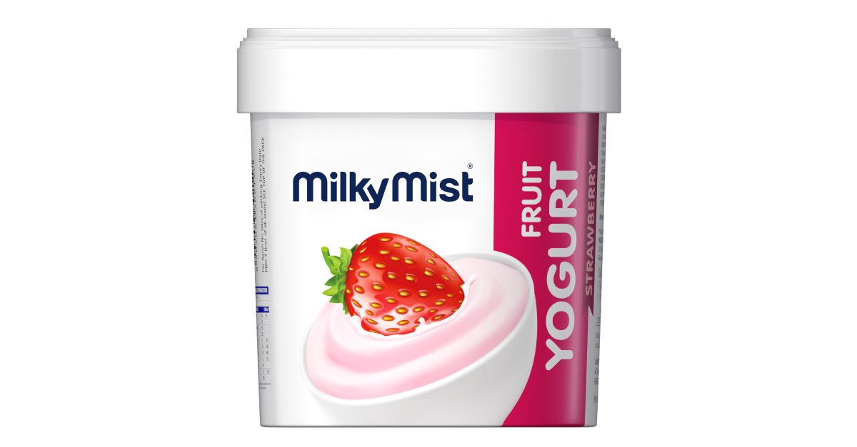 MILKY MIST STRAWBERRY FRUIT YOGURT 700GM